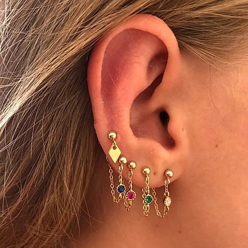 Temperament and personality earrings