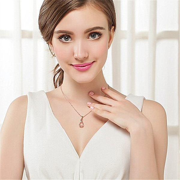 Rose gold pendant