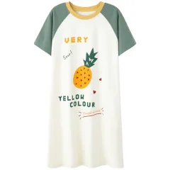 Women's summer cotton pyjamas - 7008-Xl - View 1