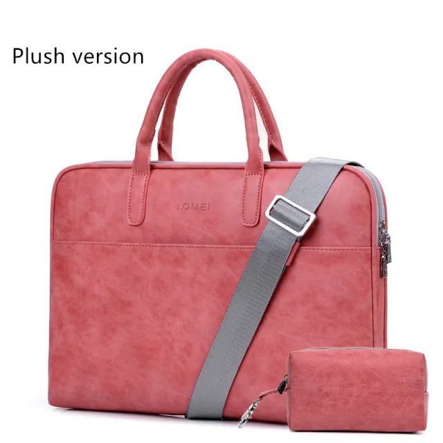 Ji Quanmei Fashion One Shoulder Diagonal Briefcase Red - Shop at LoveMi