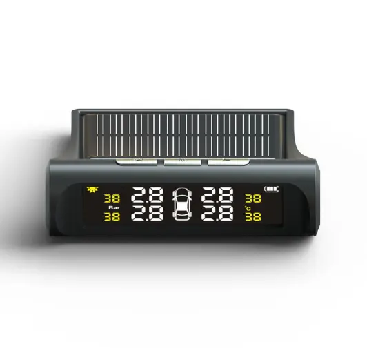 Tire Pressure Monitoring System Automotive Universal Wireless Solar Monitor