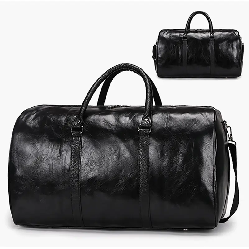 Travel bag handbag pu retro business trip luggage bag