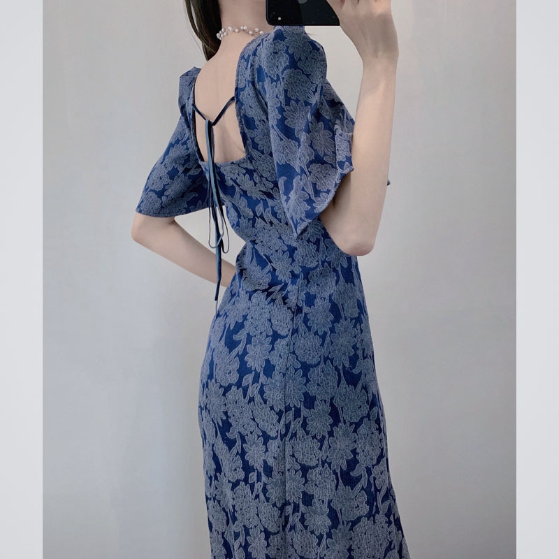 Ladies retro temperament dress