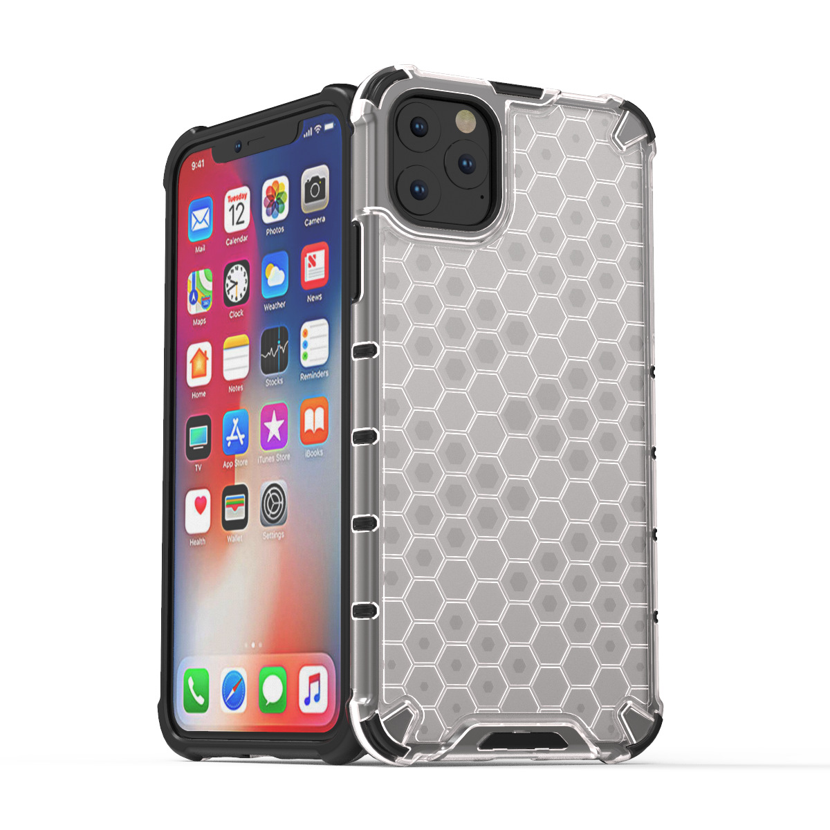 Suitable For IPhone SE3 Honeycomb Fall Protection Case - Image 14