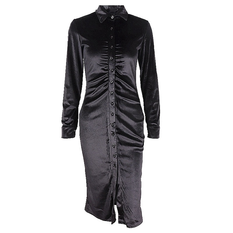 Women's long hip dress