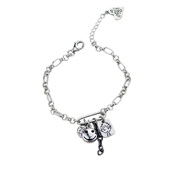 Alphabet Pendant Bracelet