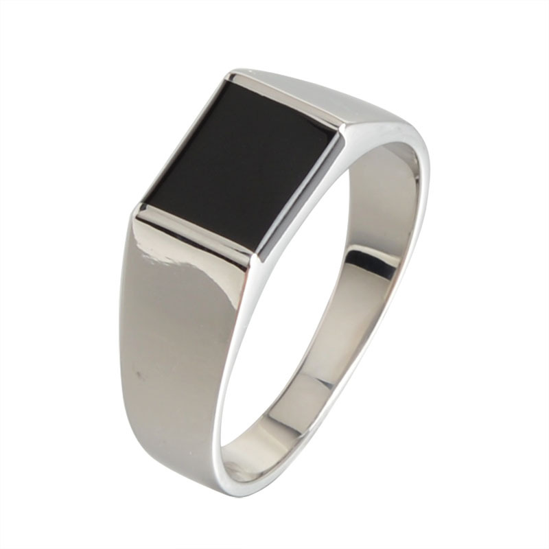 Men's stainless steel ring