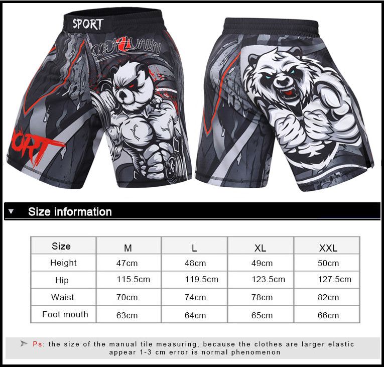 Men's Boxing  Fitness Compression Sportswear