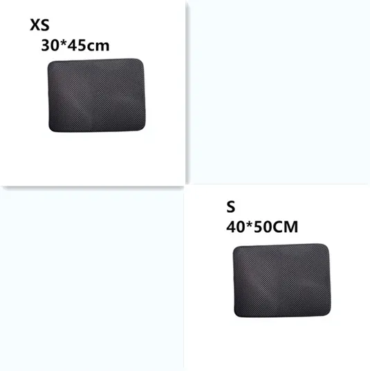 Double Layer Litter Cat Bed Pads Pet Cat Litter Mat Trapping Pets Litter Box Mat Pet Product Bed For Cats House Clean Mat - Xs And S