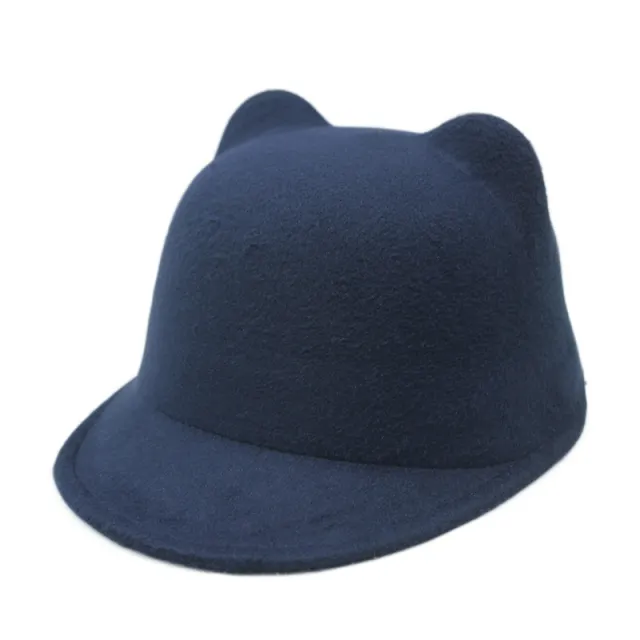 Cat ears Jazz hat top hat Navy - Shop at LoveMi