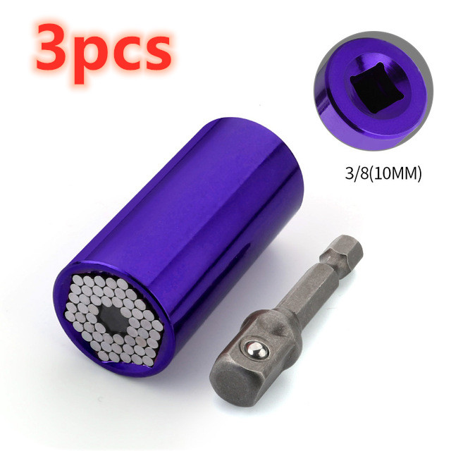 Purple 3pcs