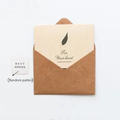 Vintage greeting card blessing card - Greeting Card E - View 1