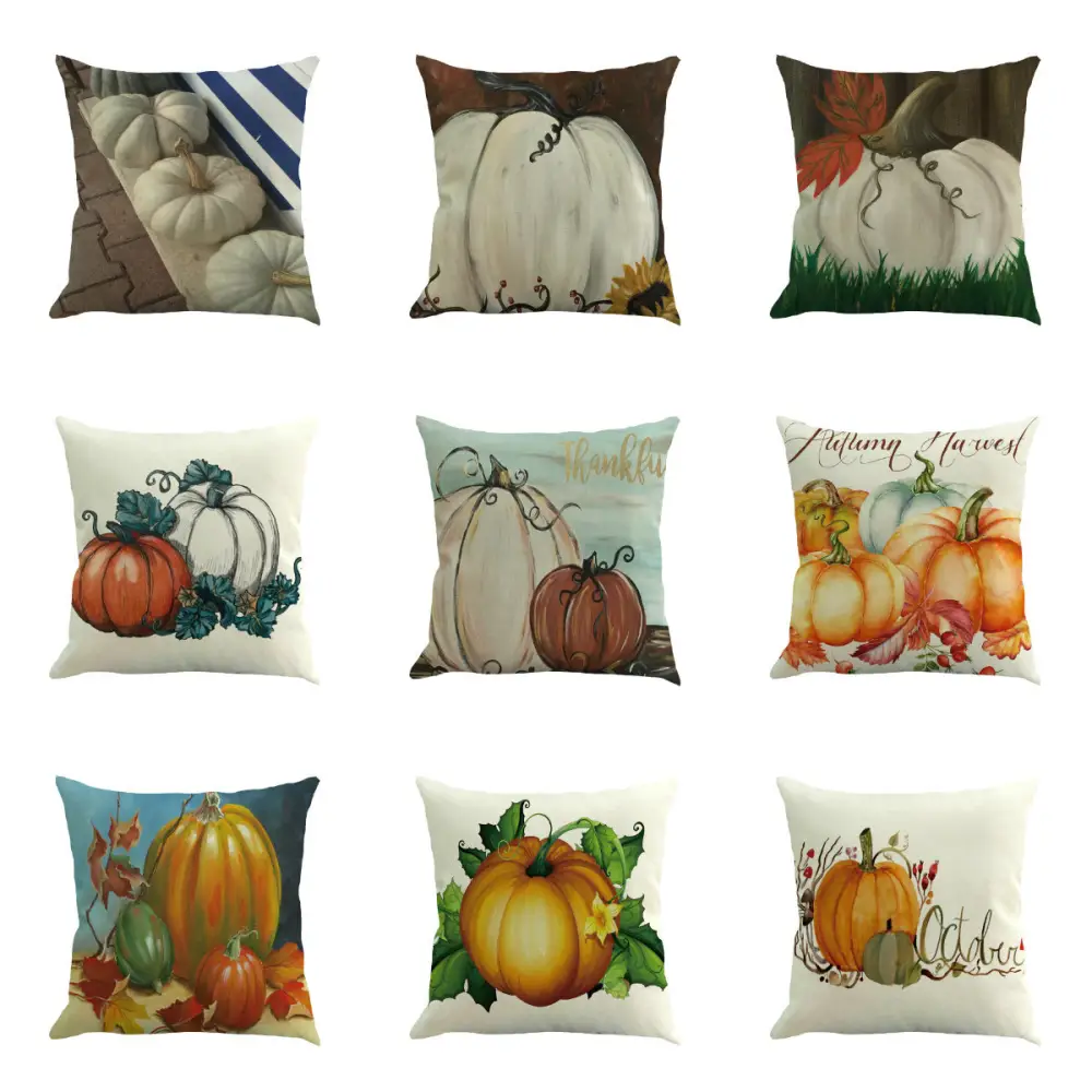 Thanksgiving Cushion Pillow Case
