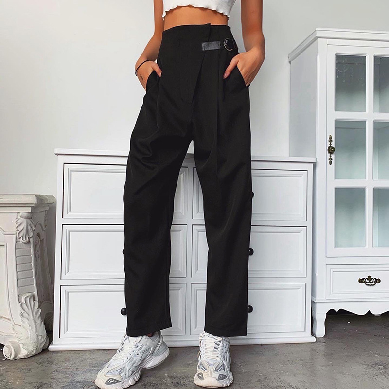Straight Leg All-match Street Casual Pants
