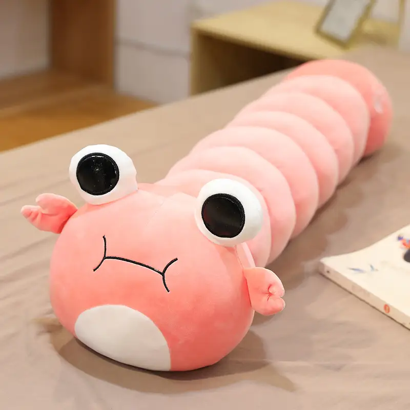 Creative Animal Plush Toy Bed Cute Soft Strip Pillow