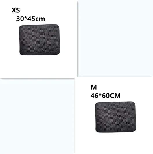 Double Layer Litter Cat Bed Pads Pet Cat Litter Mat Trapping Pets Litter Box Mat Pet Product Bed For Cats House Clean Mat - Xs And M