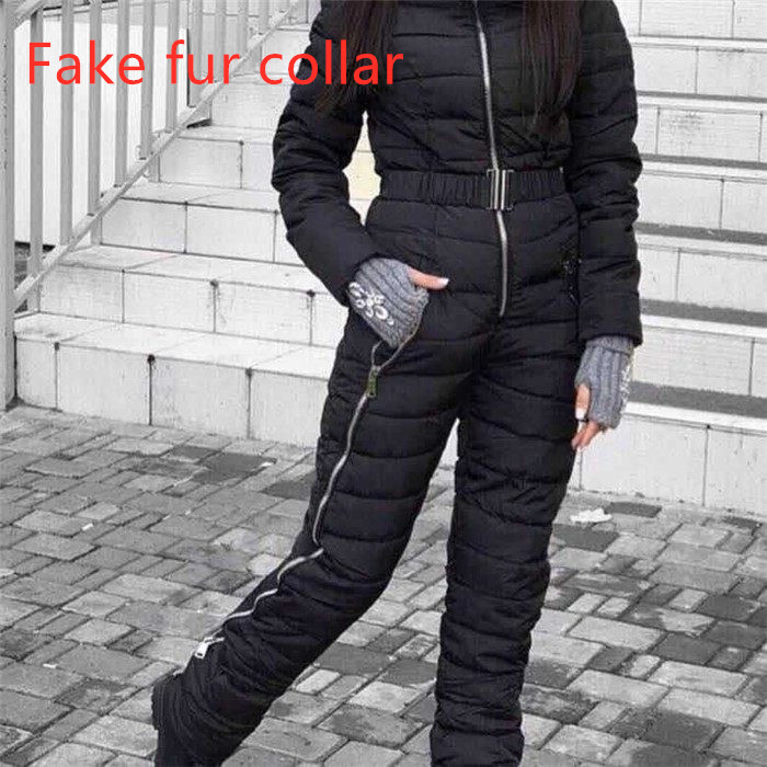 Black Fake fur