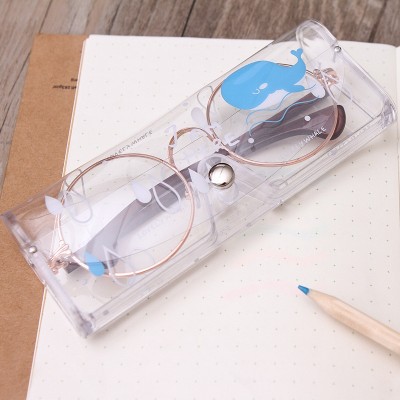 Silicone transparent glasses storage box — view 5