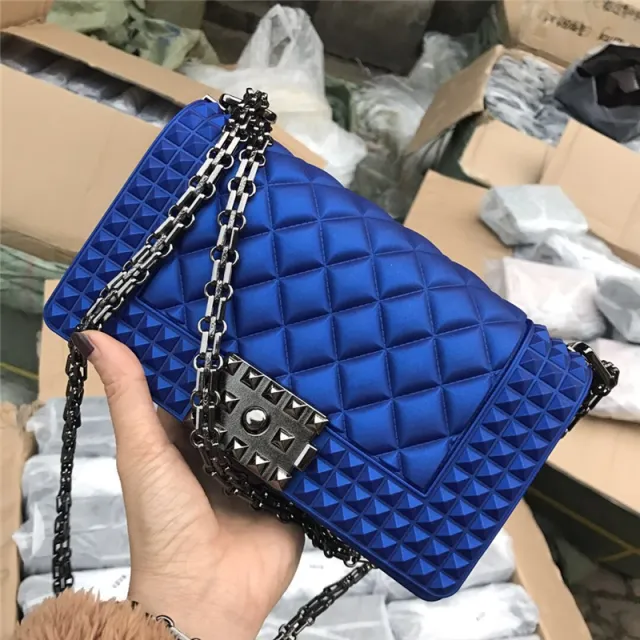 Chain bag Blue - Shop at LoveMi