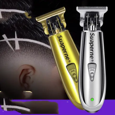 Trimming Hair Clipper Push Light Salon Electric Clippers