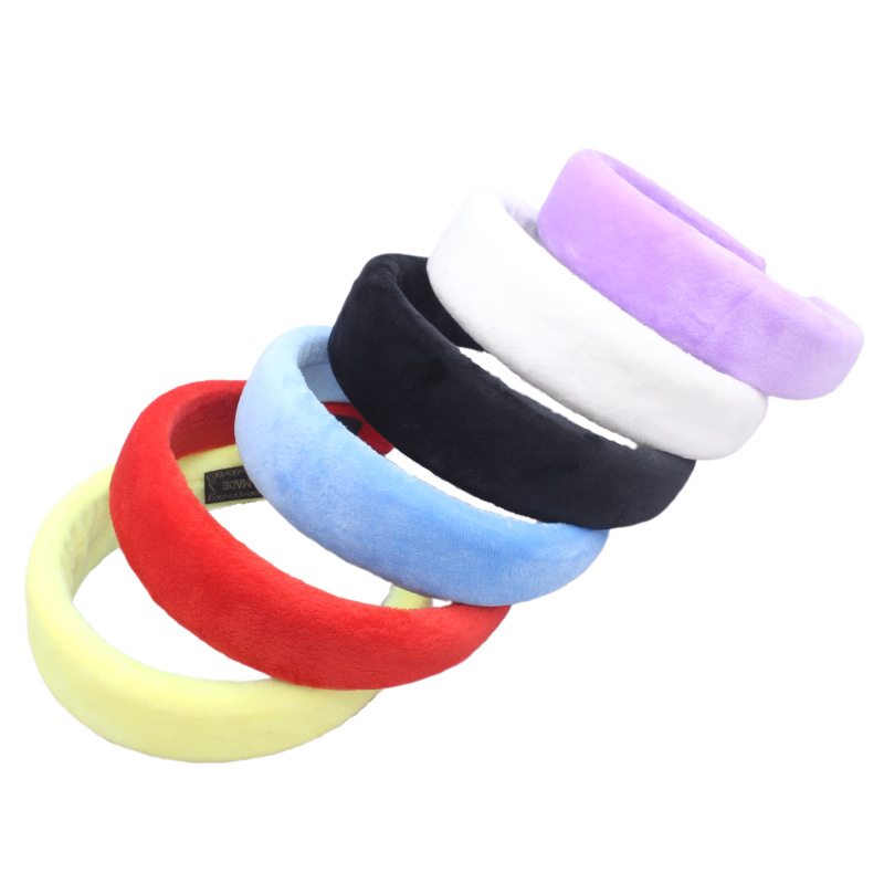 Cross-border new plush headband