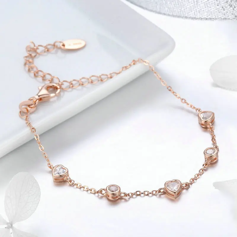 Women's Bracelet Inlaid With Hao Stone