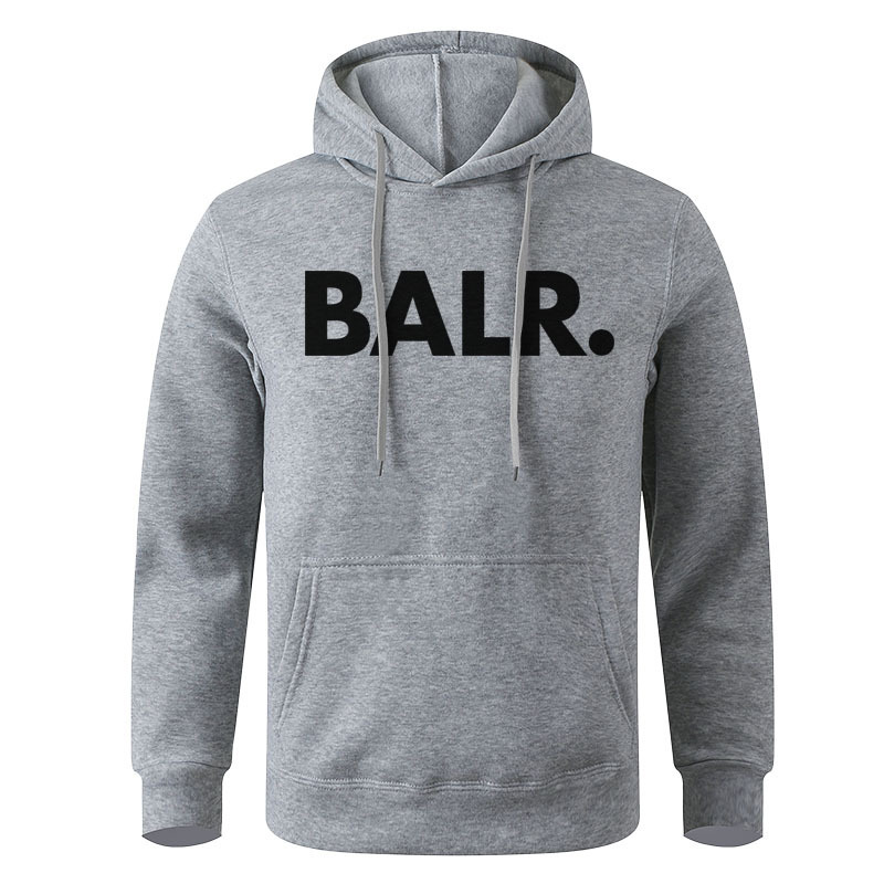 Street Fashion Brand Printed Men's Hooded Sweater Jacket