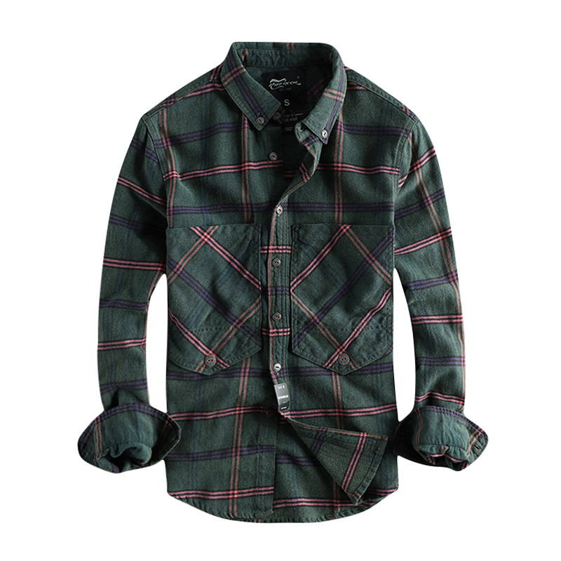 Men's New Tooling Big Pocket Trendy Shirt