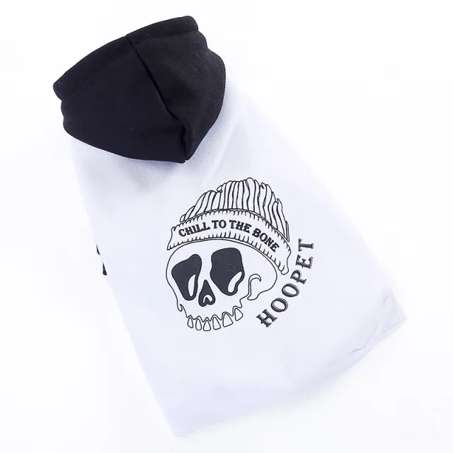 Puppy pet autumn and winter clothes White - Shop at LoveMi