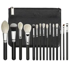 black makeup brushes - Black - View 1
