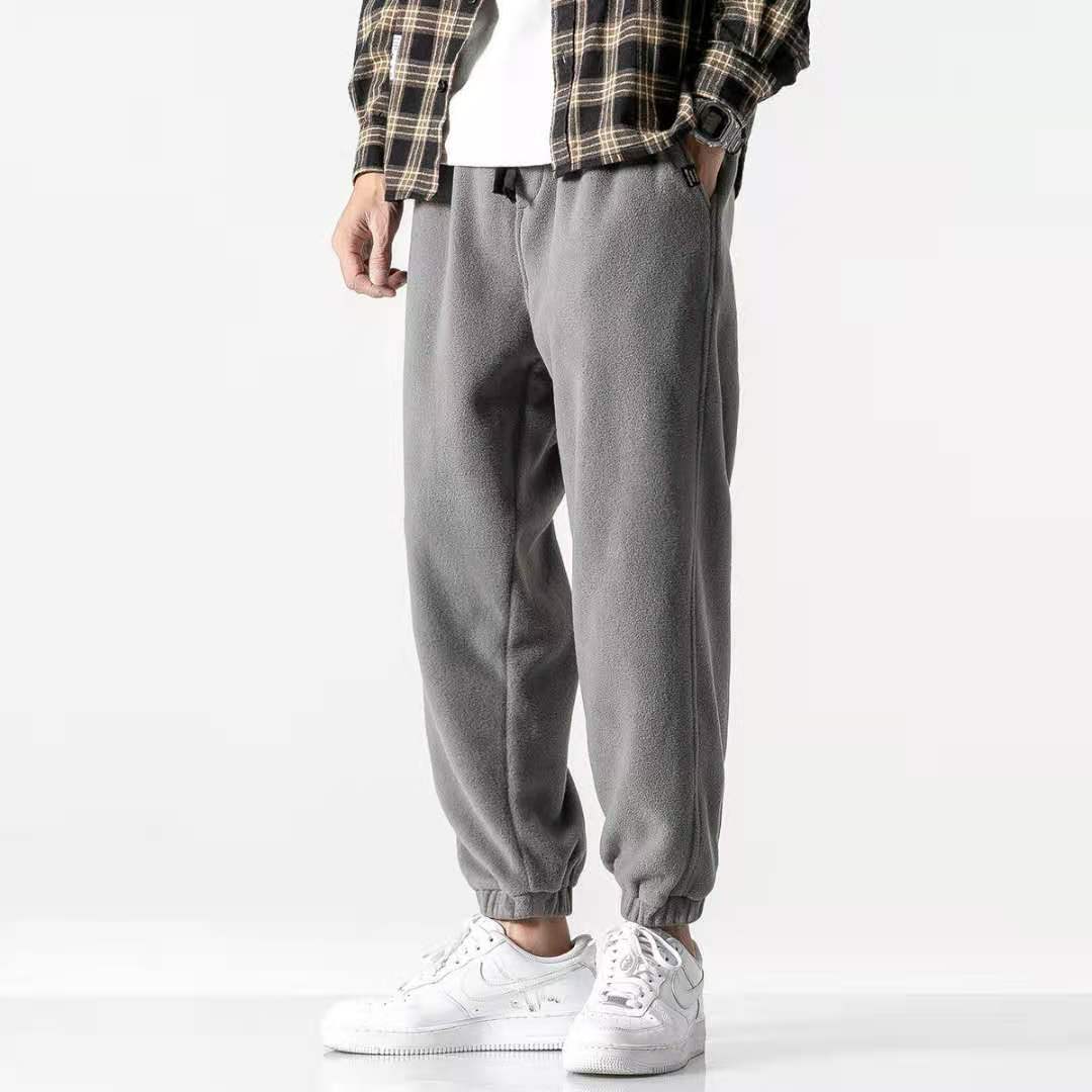 Polar fleece casual trousers