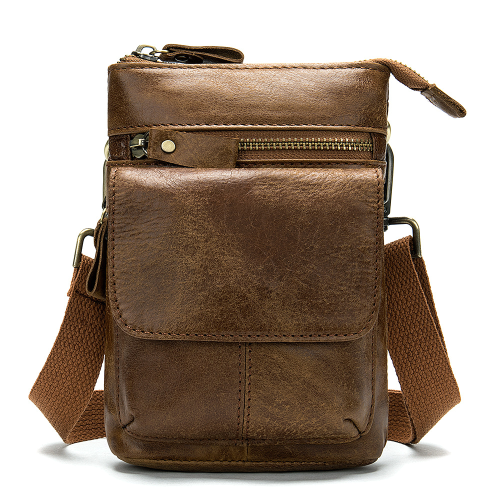 Leather Square Tote, picture 4 of 5