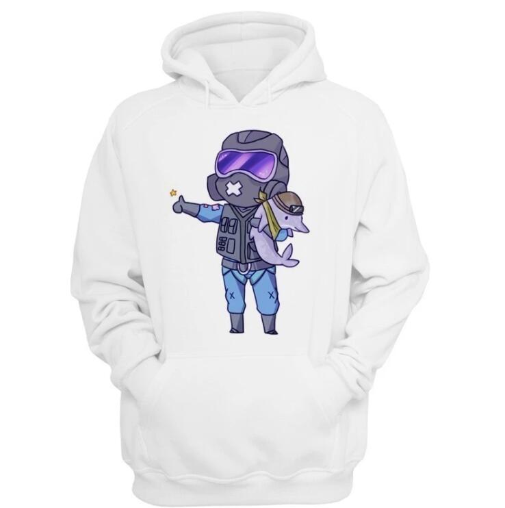 Hooded pullover sweater