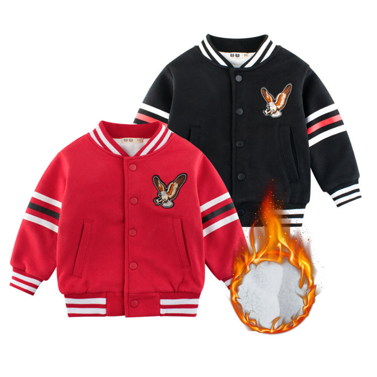 Boy's jacket keeps warm