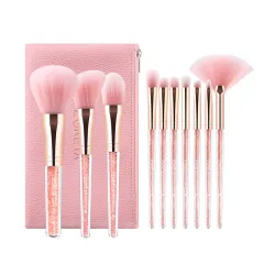 Flower Dance Makeup Brush Nose Shadow Brush Set - Pink Suit - View 1