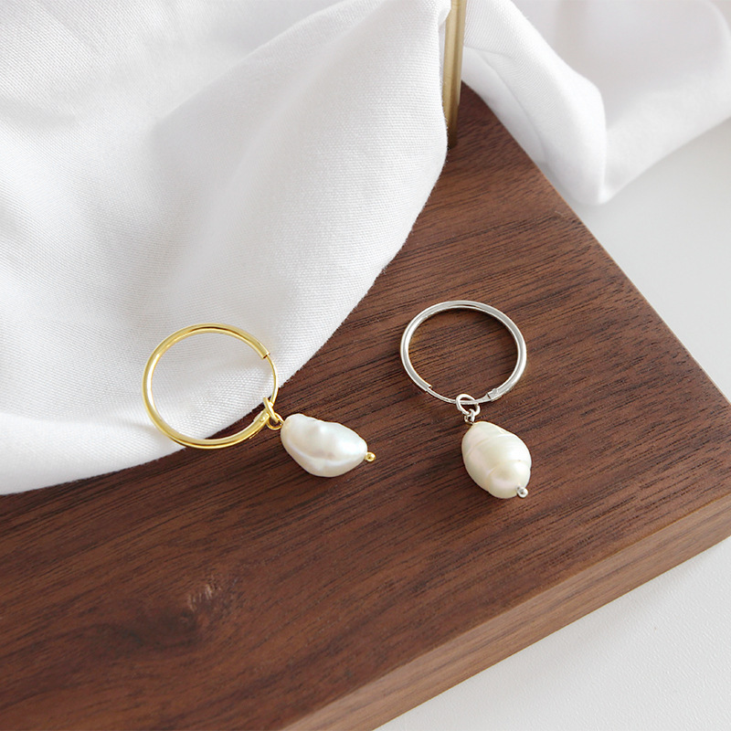 Vintage imitation simple irregular earrings