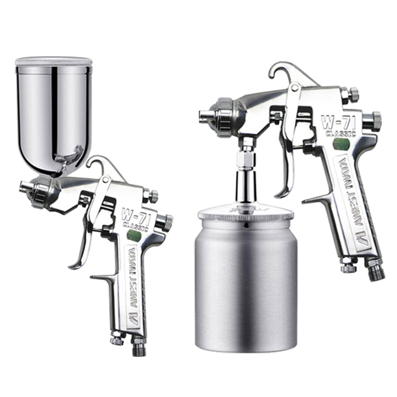 Pneumatic Spray Upper And Lower Pot Spray Gun