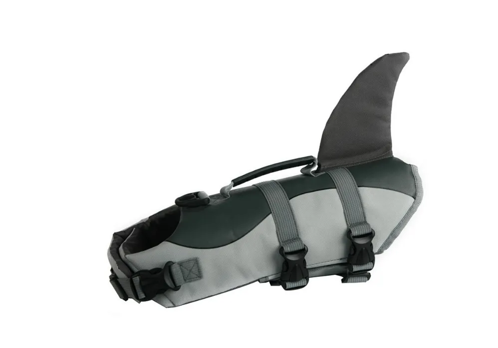 Outdoor Life Jackets Pet Swimming Clothes - Gray