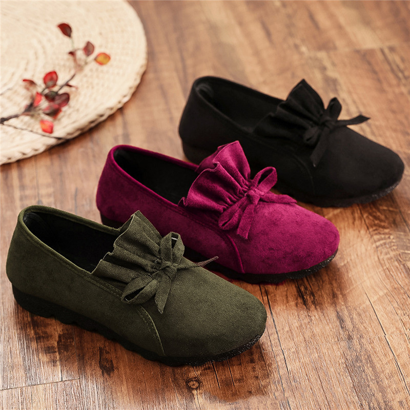 Single shoes mom shoes peas shoes