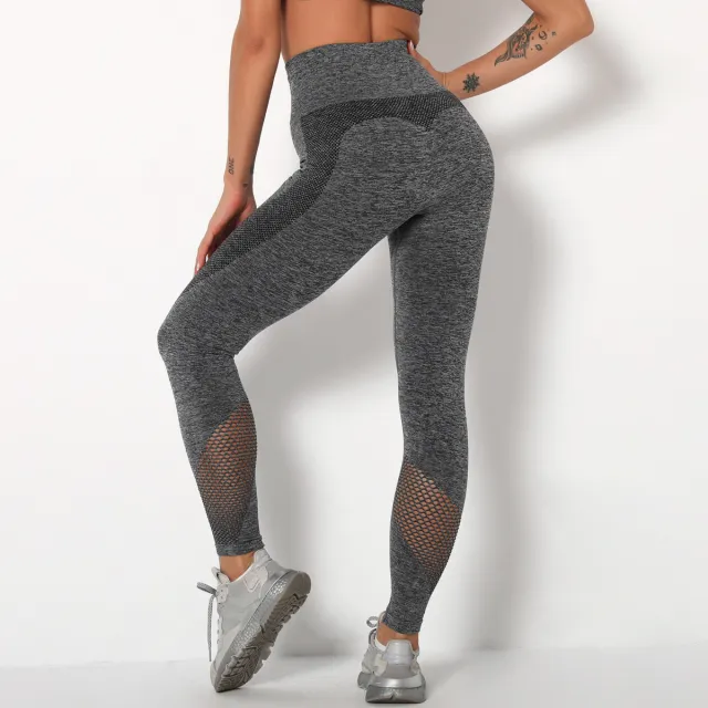 Stretch yoga pants Dark Grey - Shop at LoveMi
