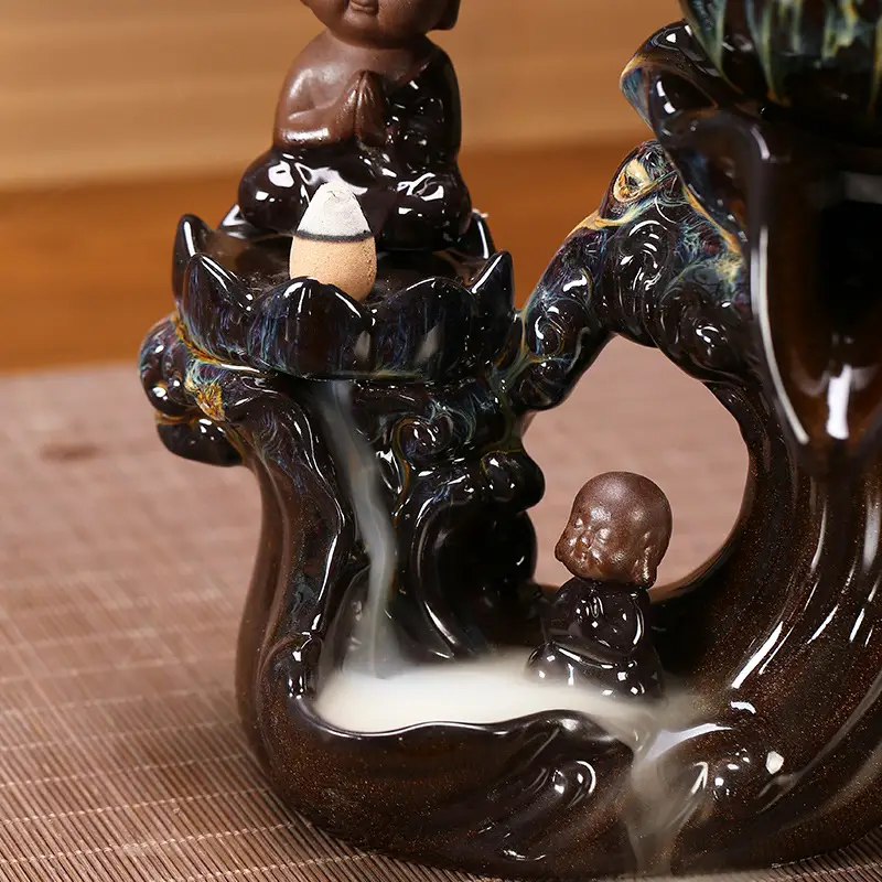 Backflow Incense Automatic Kung Fu Tea Set