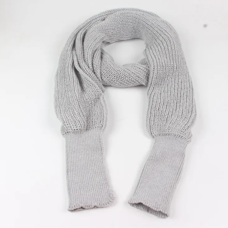 Wool scarf - Gray