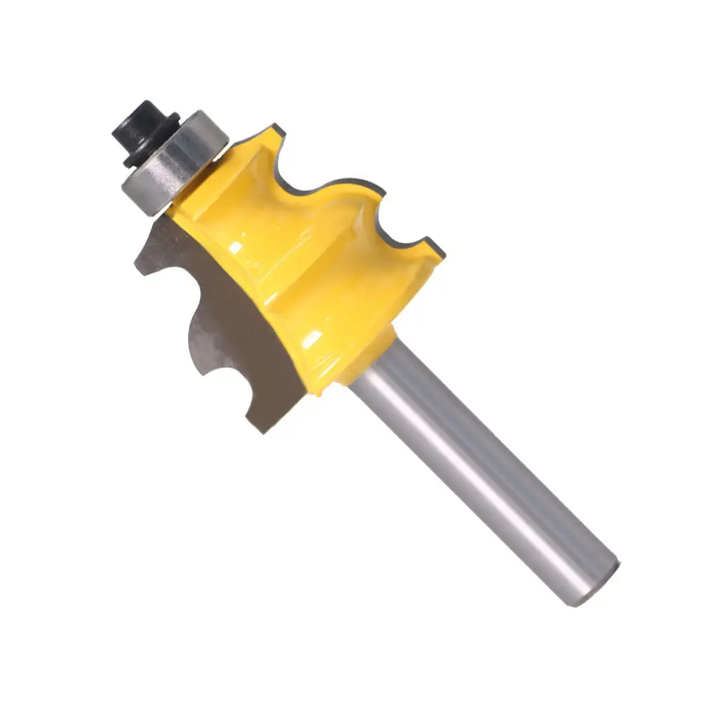 Woodworking Milling Cutter with Curved Shank Cutter