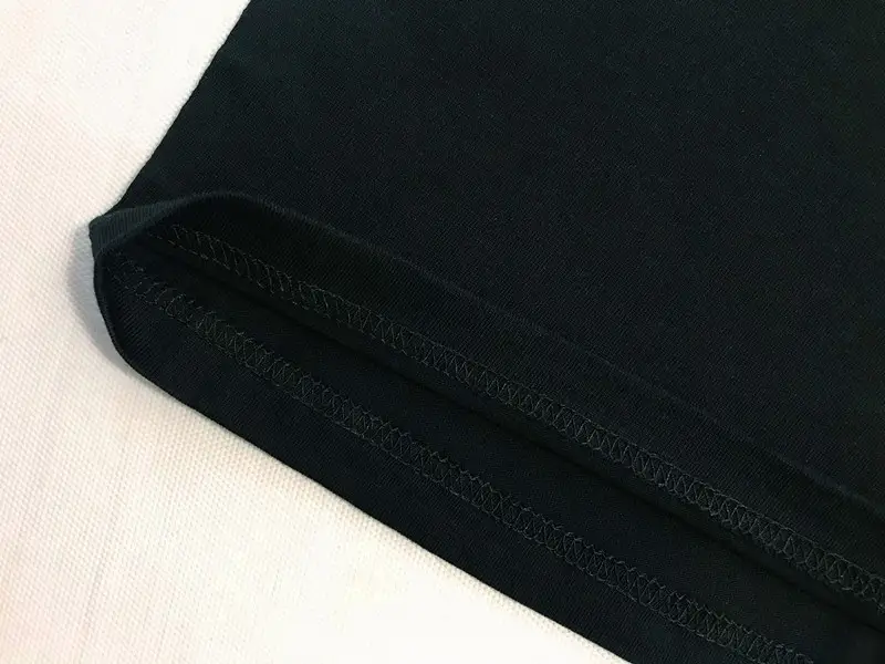 Round neck short sleeve T-shirt