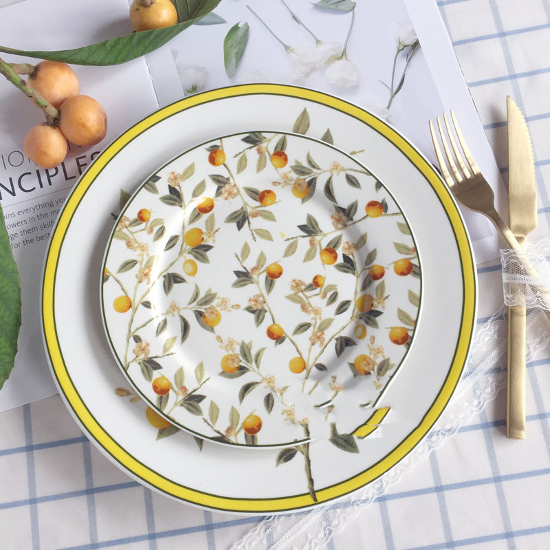 Ceramic decorative plate