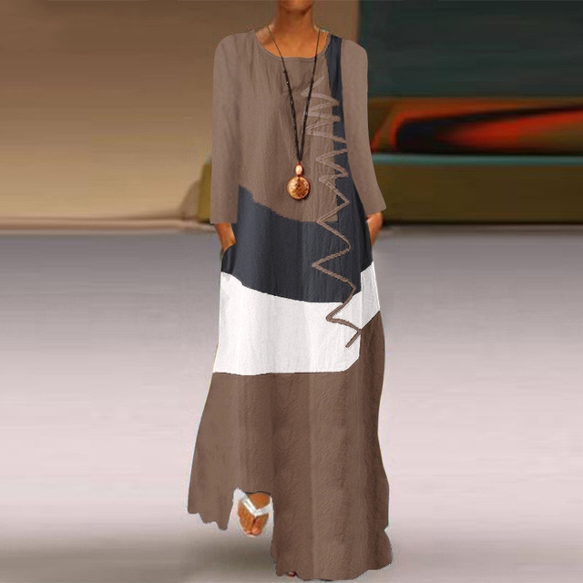Cotton Sleeveless Maxi Dress, picture 5 of 5