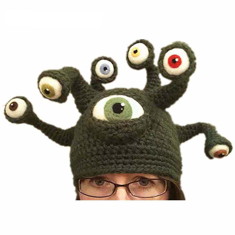 Octopus knitted hat
