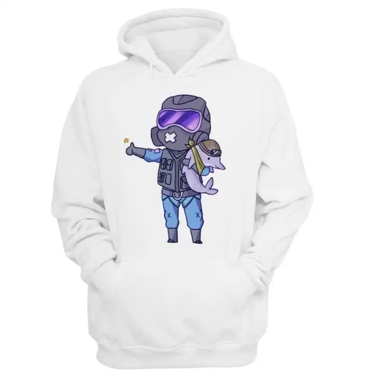 Hooded pullover sweater