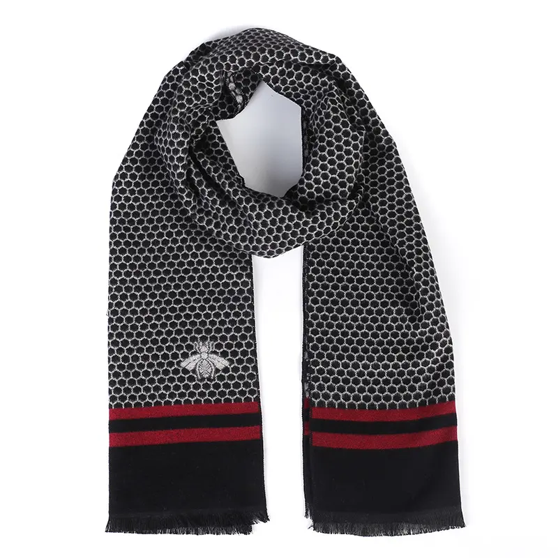 Fashion Luxury Cotton Mens Shawl