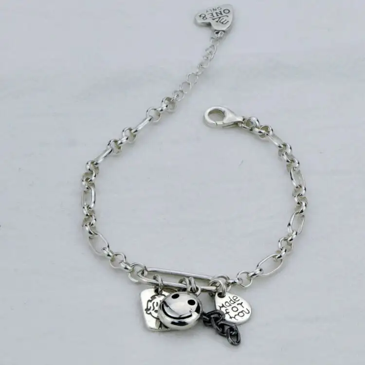 Alphabet Pendant Bracelet